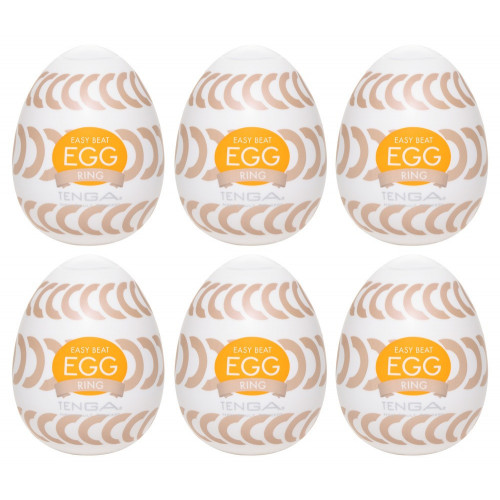 Tenga Egg Ring Pack of 6 pcs - Set di...