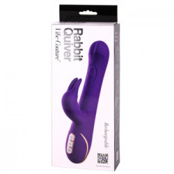 Vibe Couture Rabbit Quiver - Vibratore Rabbit Punto G, 3 Velocità, Impermeabile, Ricaricabile
