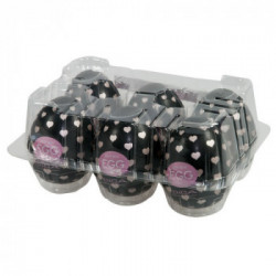 Tenga Egg Lovers 6 pcs - Set di Masturbatori, Senza Vibrazione