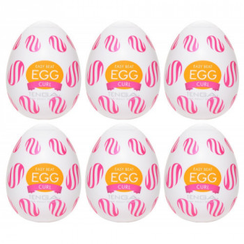 Tenga Egg Curl Pack of 6 -...
