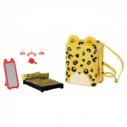 Na! Na! Na! Surprise 3-in-1 Backpack Bedroom Series 2 Playset- Jennel Jaguar