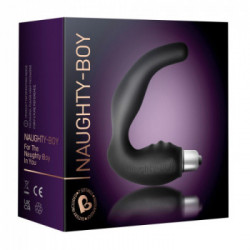 Rocks Off Naughty-Boy - Vibratore per Stimolazione della Prostata, Richiede Batterie