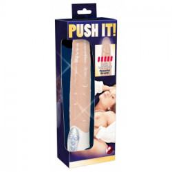 You2Toys Vibrator Push It - Vibratore Naturale, Funzine Shock, Richiede Batterie
