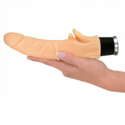 Nature Skin Flame Vibe - Vibratore Naturale Flessibile, Richiede Batterie