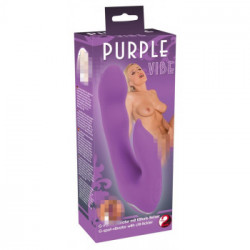 Nature Skin Purple Vibe - Vibratore Naturale Flessibile, Richiede Batterie
