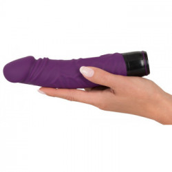 Vibra Lotus Penis - Vibratore Naturale, Viola, Richiede Batterie