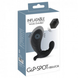 Inflatable + RC G&P Spot Vibrator - Vibratore Speciale Punto G, Telcomando, Ricaricabile