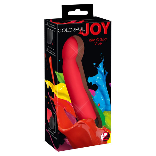 Colorful Joy Red G-Spot Vibe - Vibratore, 10...