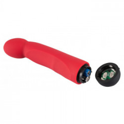 Colorful Joy Red G-Spot Vibe - Vibratore, 10 Modalità di Vibrazione, Richiede Batterie