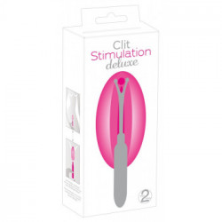 You2Toys Clit Stimulation deluxe - Stimolatore Clitorideo, Doppia Punta, Richiede Batterie