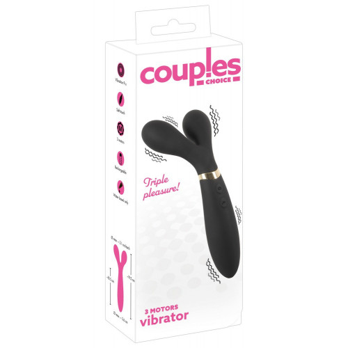 Couples Choice 3 Motors Vibrator - Vibratore...