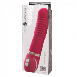 Vibe Couture Pleats - Vibratore Impermeabile, Ricaricabile