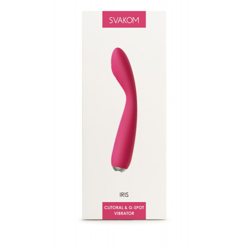 Svakom Iris Plum Red G-spot Vibrator -...