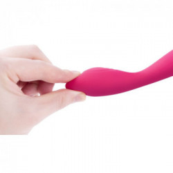 Svakom Iris Plum Red G-spot Vibrator - Vibratore Punto G, Impermeabile, Ricaricabile