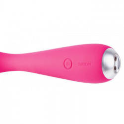 Svakom Iris Plum Red G-spot Vibrator - Vibratore Punto G, Impermeabile, Ricaricabile