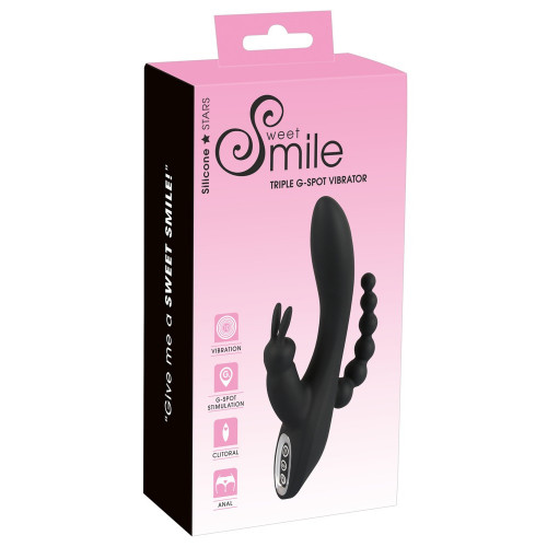 Sweet Smile Triple G-Spot Vibrator - Vibratore...