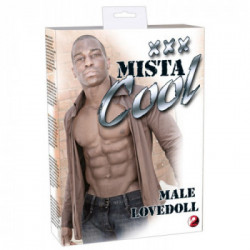 You2Toys Mista Cool XXX Male - Bambola Uomo Gonfiabile, Colore Scuro
