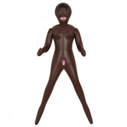 You2Toys African Queen - Bambola Gonfiabile, Colore Scuro