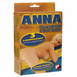 You2Toys Anna Swedish - Bambola Gonfiabile Bionda