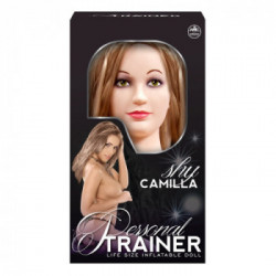 NMC Shy Camilla - Bambola Gonfiabile 3D, Vibrazione, Richiede Batteria