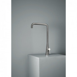 Quadrodesign 360 - Miscelatore Design, Acciaio Inox AISI316L, Canna Girevole