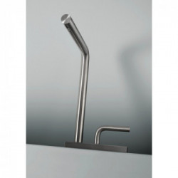Quadrodesign 408 - Miscelatore Design, Acciaio Inox AISI316L, Cartuccia Progressiva