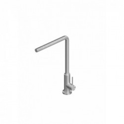 Quadrodesign 602 AS - Miscelatore Design, Acciaio Inox AISI316L, Canna Girevole