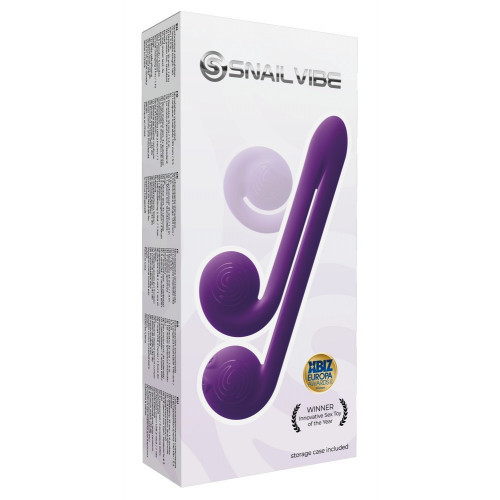 Snail Vibe Purple - Stimolatore del Clitoride,...