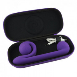 Snail Vibe Purple - Stimolatore del Clitoride, Ricaricabile