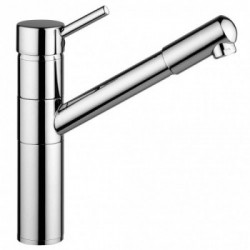 Rubinetterie Magistro 79 CR - Miscelatore Cucina, Serie Hitech, Finitura Cromato, Doccetta estraibile