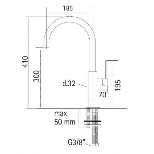 Rubinetterie Magistro 322 CR - Miscelatore...