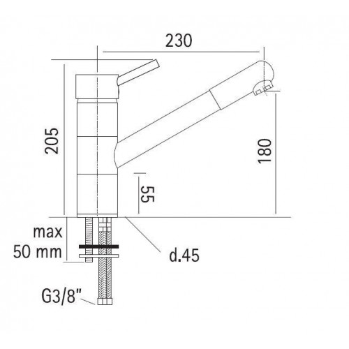 Rubinetterie Magistro 77 CR - Miscelatore...