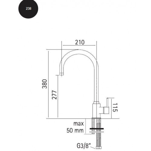 Rubinetterie Magistro 238/2 NS - Miscelatore...