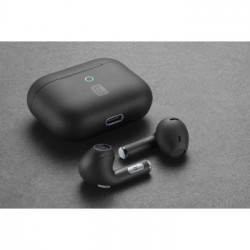 Cellularline CRYSTAL Auricolari Bluetooth® con Environment Noise Cancelling Nero