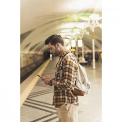 Cellularline CRYSTAL Auricolari Bluetooth® con Environment Noise Cancelling Nero