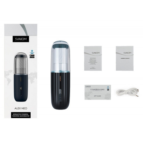 Svakom Alex Neo - Masturbatore Interattivo, 7...