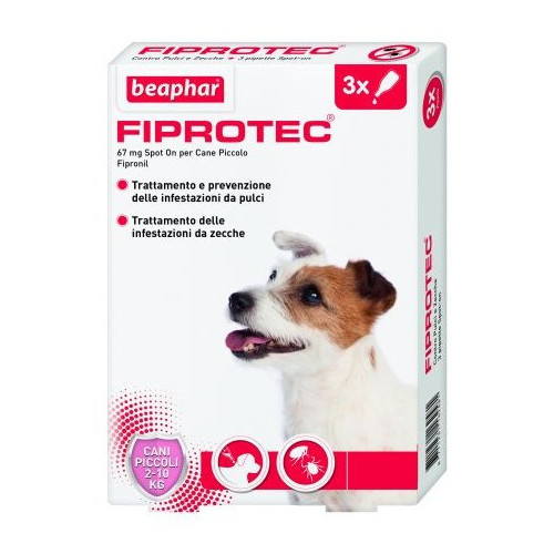 Beaphar Fiprotec Spot On Cane Taglia Piccola 2-5Kg