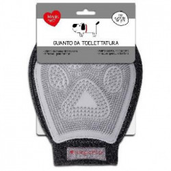 Magic Pet - Guanto-Spazzola Toilettatura per Cani e Gatti
