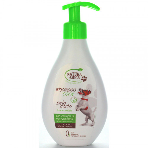 Natura Amica - Shampoo per Cani a pelo corto,...