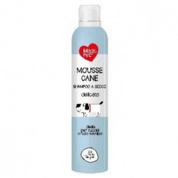 Magic Pet - Shampo secco per Cani, Mousse delicato, 300 ML