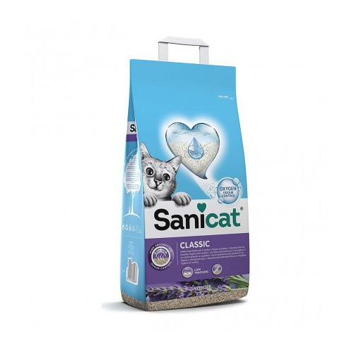 Sanicat - Lettiera Assorbente Classic, Lavanda,...