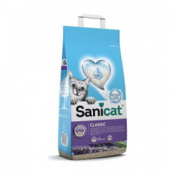 Sanicat - Lettiera Assorbente Classic, Lavanda, 8 LT