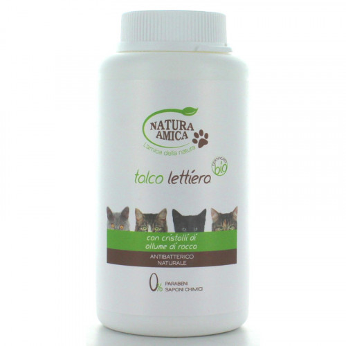 Natura Amica - Talco Antiodorante per Lettiera,...