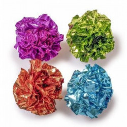 Magic Pet - Palline Crinckle per Gatto, 4 Pz