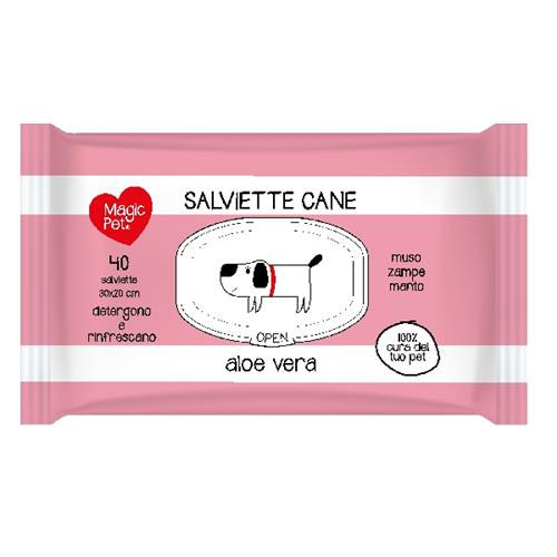 Magic Pet - Salviette Detergenti per Animali,...