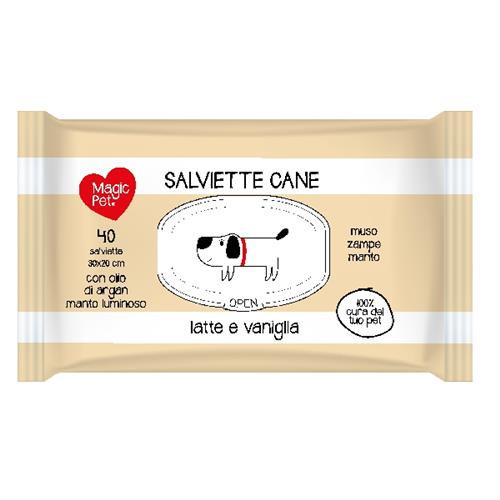 Magic Pet - Salviette Detergenti per Animali,...