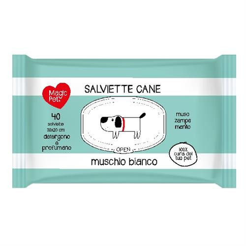 Magic Pet - Salviette Detergenti per Animali,...