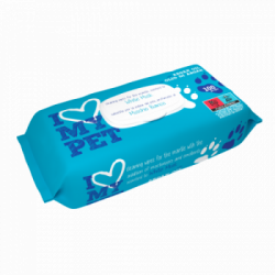 I love My Pet - Salviette Detergenti per Animali, Muschio Bianco, 100 Pz