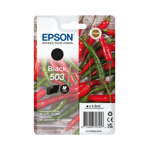 Epson 503 cartuccia d'inchiostro 1 pz Originale...