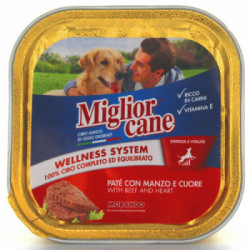 Miglior Cane Vaschetta 150 Gr. Manzo/Cuore